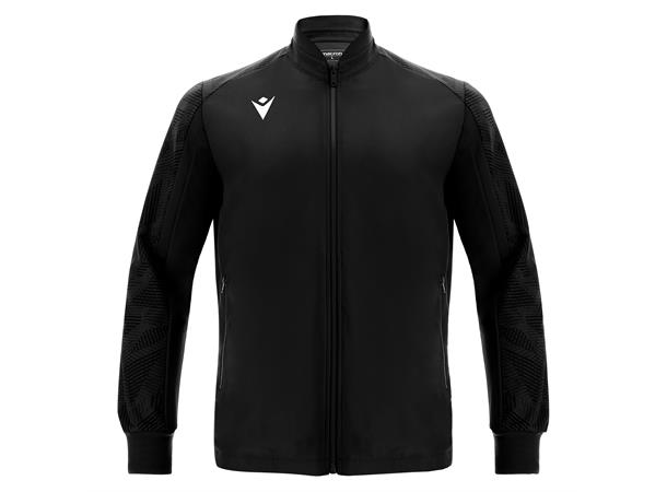 Achilles Microfiber Zip Top BLK XS Teknisk overtrekksjakke - Unisex 