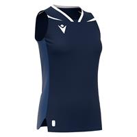 Lily Eco Sleeveless Shirt NAV/WHT L Teknisk kamp og treningsdrakt - Dame